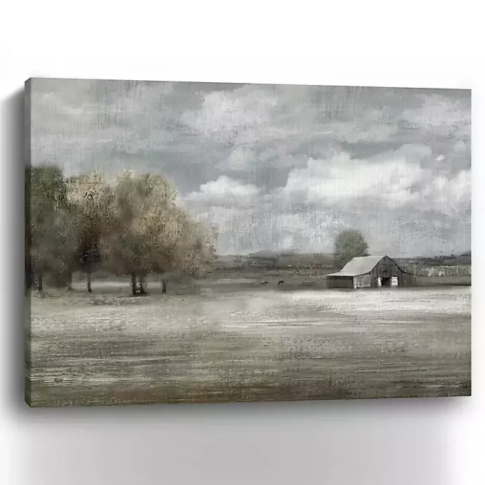 Hot Kirklands Home Still Country Quiet Canvas Art Print, 48x36 in. Gray