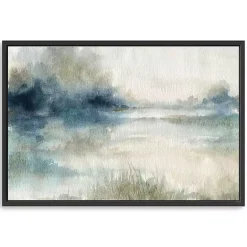 New Kirklands Home Still Evening Waters II Framed Giclee Canvas Print