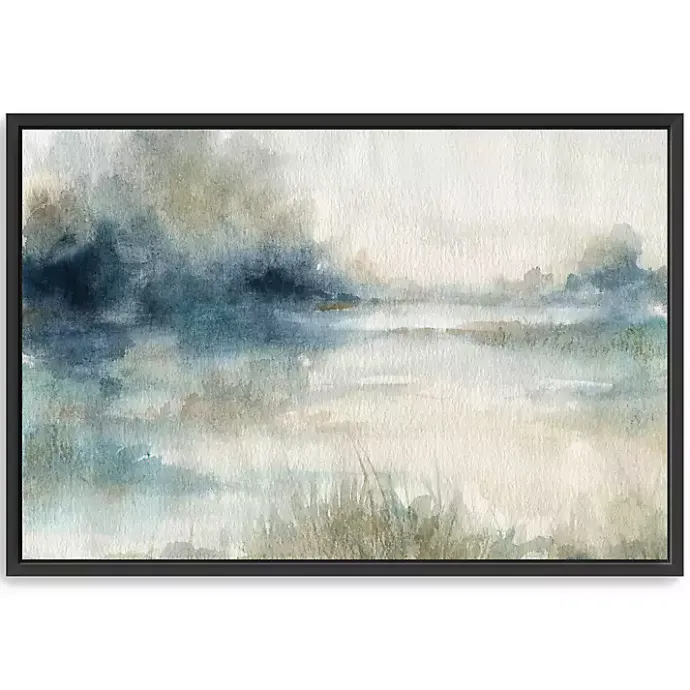 New Kirklands Home Still Evening Waters II Framed Giclee Canvas Print