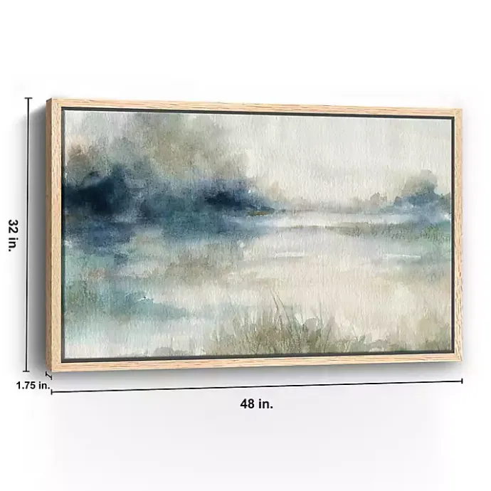 Kirklands Home Still Evening Waters II Framed Canvas Art Print