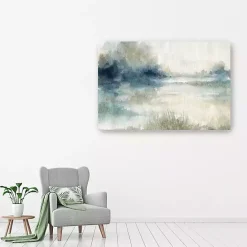 Kirklands Home Still Evening Waters II Giclee Canvas Art Print Blue