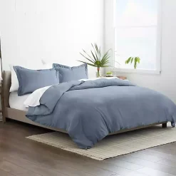 Sale Kirklands Home Stone 3-pc. Queen Duvet Cover Set Blue