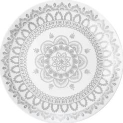 Discount Kirklands Home Stone Lila Patterned 12-pc. Dinnerware Set