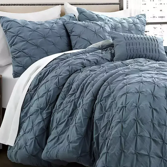 Outlet Kirklands Home Stormy Ravello 5-pc. Full/Queen Comforter Set Blue
