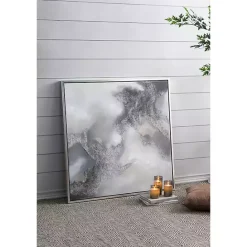 Discount Kirklands Home Stormy Skies Framed Canvas Art Print Gray