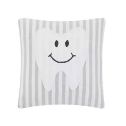 Online Kirklands Home Striped Tooth Fairy Embroidered Mini Pillow