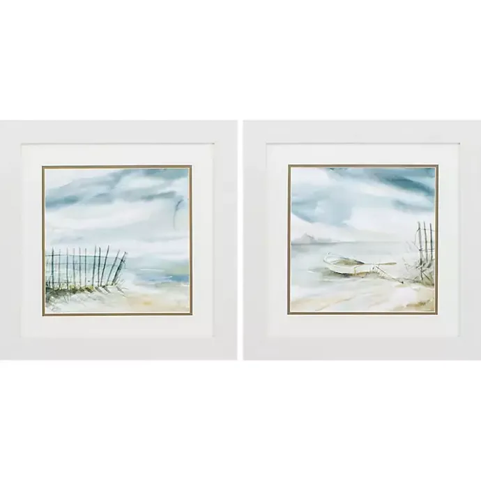 Sale Kirklands Home Subtle Mist Framed Art Prints, Set of 2