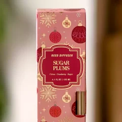 Outlet Kirklands Home Sugar Plums Diffuser Set Pink