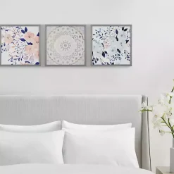 New Kirklands Home Summer Bliss Framed Art Prints, Set of 3