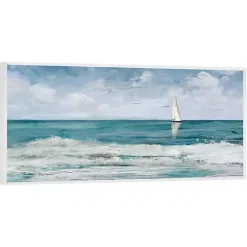 Hot Kirklands Home Summer Cay Panel Framed Canvas Art Print