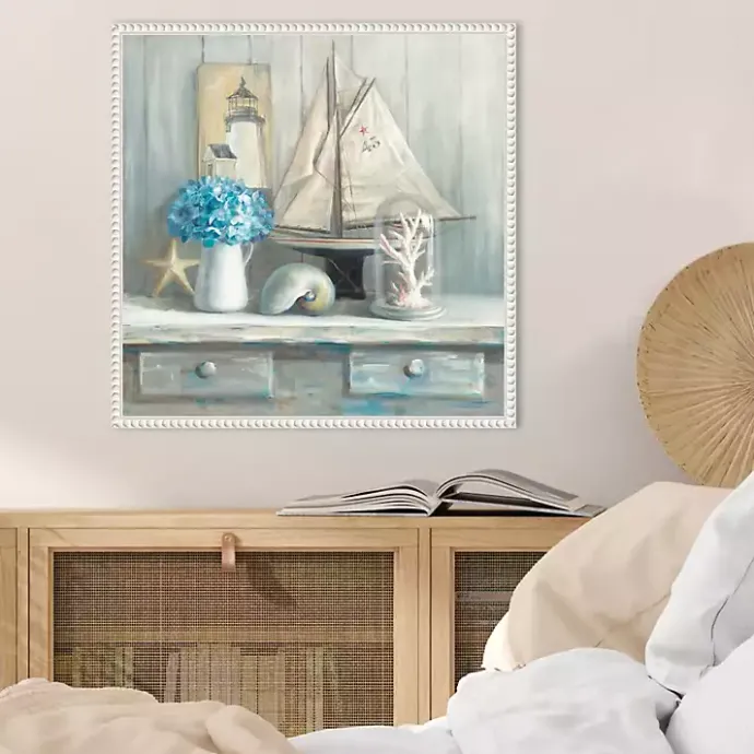 Clearance Kirklands Home Summer House Framed Canvas Art Print