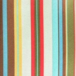 Discount Kirklands Home Summer Stripe Outdoor Round Zipper Table Cloth Multi