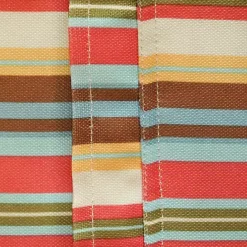 Discount Kirklands Home Summer Stripe Outdoor Round Zipper Table Cloth Multi