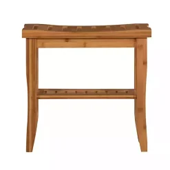 Sale Kirklands Home Sumter Bamboo Bathroom Stool