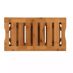 Sale Kirklands Home Sumter Bamboo Bathroom Stool