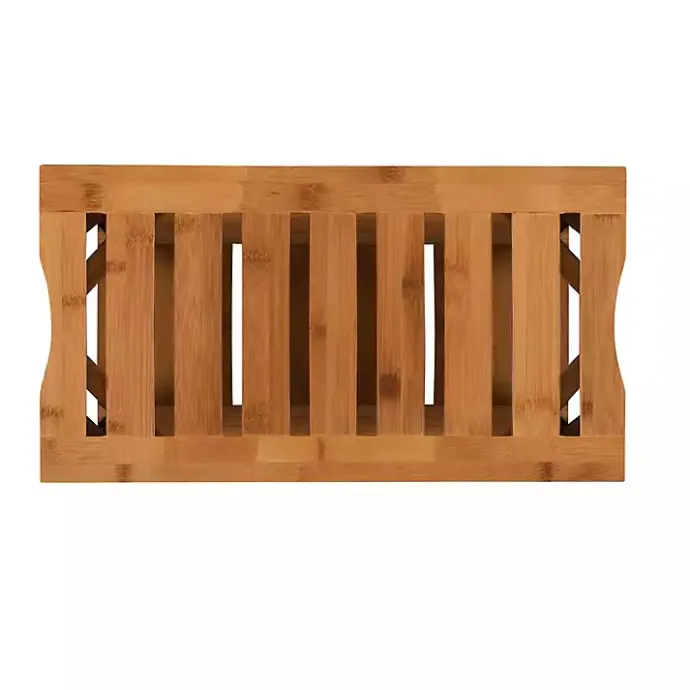 Sale Kirklands Home Sumter Bamboo Bathroom Stool