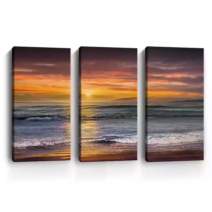 Clearance Kirklands Home Sundownn Descanso Beach Canvas Art Prints Multi