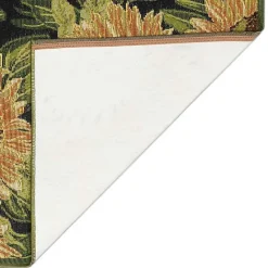 New Kirklands Home Sunflower Blossoms Indoor/Outdoor Rug, 2x3