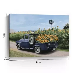 Clearance Kirklands Home Sunflower Days Canvas Art Print, 24x18 in.