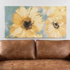 Best Kirklands Home Sunflower Escape Canvas Art Print, 60x30 in.
