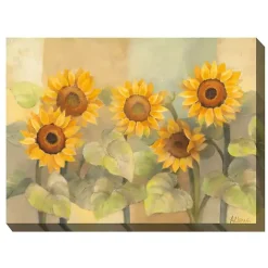 Outlet Kirklands Home Sunflower Sunshades Outdoor Canvas Art Print