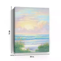 New Kirklands Home Sunlit Waves Canvas Art Print