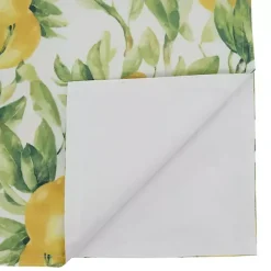 Outlet Kirklands Home Sunny Lemon Print Table Runner