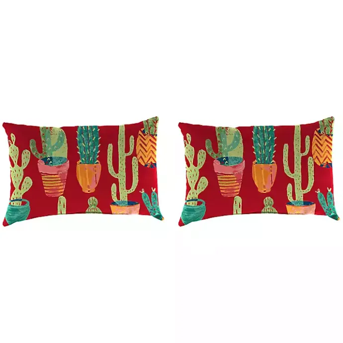 Sale Kirklands Home Sunrise Cetera Outdoor Accent Pillows, Set of 2