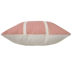 Kirklands Home Sunset Pink Double Stripe Outdoor Pillow
