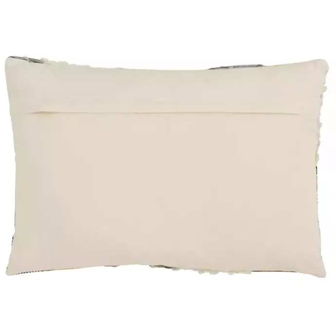 Online Kirklands Home Sunshine Boucle Textured Lumbar Throw Pillow