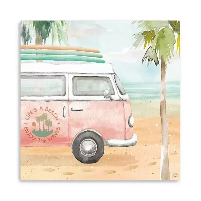 Kirklands Home Surfs Up V Canvas Art Print