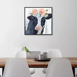 Sale Kirklands Home Susie in Flowers Framed Canvas Art Print