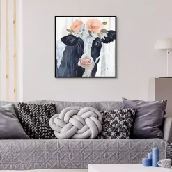 Sale Kirklands Home Susie in Flowers Framed Canvas Art Print