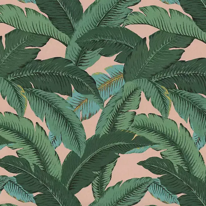 Sale Kirklands Home Swaying Palms Outdoor Lumbar Pillows, Set of 2 Green