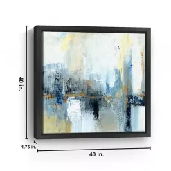 Sale Kirklands Home Sweeping the City Framed Canvas Art Print