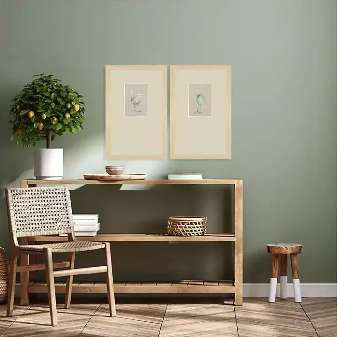 Clearance Kirklands Home Sweet Chickadees Framed Art Prints, Set of 2 Green