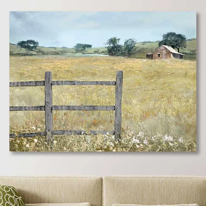 Hot Kirklands Home Sweet Meadow Giclee Canvas Art Print Multi