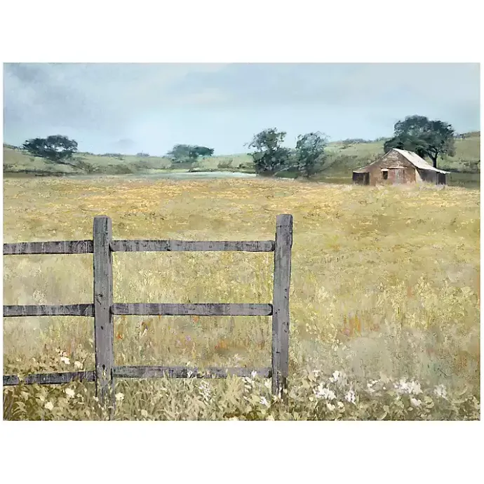 Hot Kirklands Home Sweet Meadow Giclee Canvas Art Print Multi