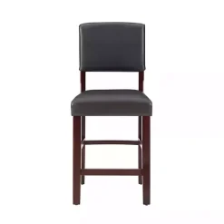 Clearance Kirklands Home Sydney Espresso Counter Stool Brown
