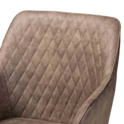 Online Kirklands Home Table and Leather Bucket Chairs 5-pc. Dining Set