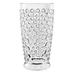 Discount Kirklands Home Tall Embossed Acrylic Tumblers, Set of 6 Clear