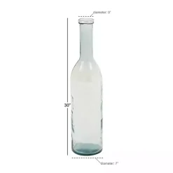 Clearance Kirklands Home Tall Farmhouse Glass Bottle Vase, 30 in.