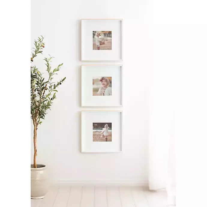 Sale Kirklands Home Tan & White Gibson 3-pc. Gallery Wall Frame Set
