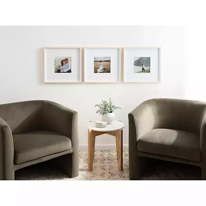 Sale Kirklands Home Tan & White Gibson 3-pc. Gallery Wall Frame Set