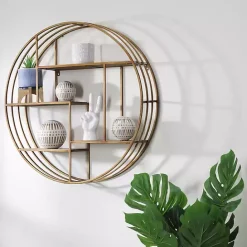 Sale Kirklands Home Tan and White Patterned Orbs, Set of 3