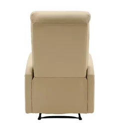 Hot Kirklands Home Faux Leather Dormi Recliner Tan