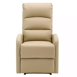 Hot Kirklands Home Faux Leather Dormi Recliner Tan