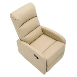 Hot Kirklands Home Faux Leather Dormi Recliner Tan
