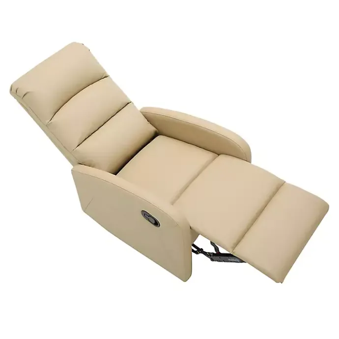 Hot Kirklands Home Faux Leather Dormi Recliner Tan