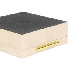 Outlet Kirklands Home Faux Shagreen 2-pc. Square Decorative Boxes Tan